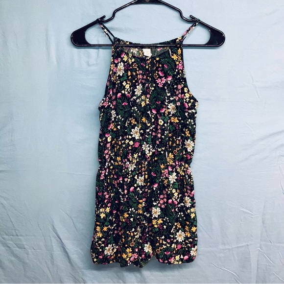 SOLD ‼️Y2K - Old Navy Floral Romper - Women’s SZ SMALL PETITE - Picture 2 of 6